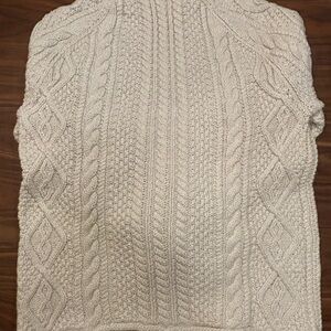 J.Crew classic cable-knot roll-neck sweater